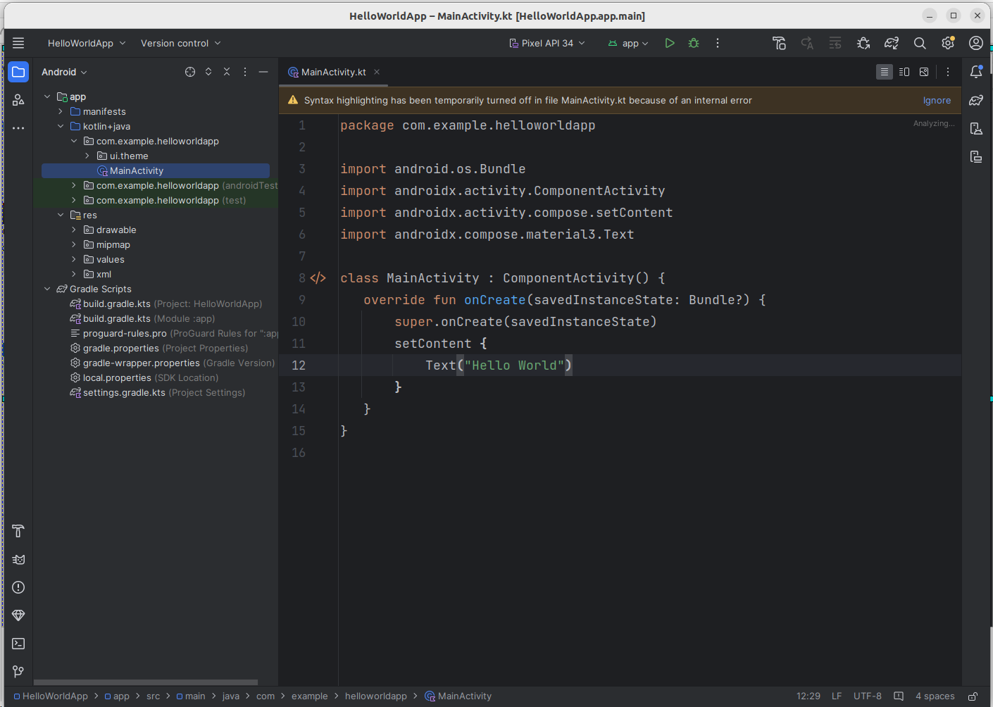 Android Studio project