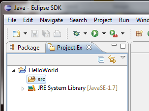 Project 'src' folder